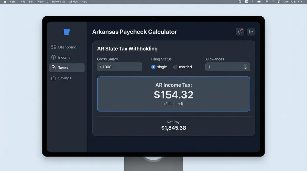 Arkansas Paycheck Calculator 2025: Estimate Your Take-Home Pay