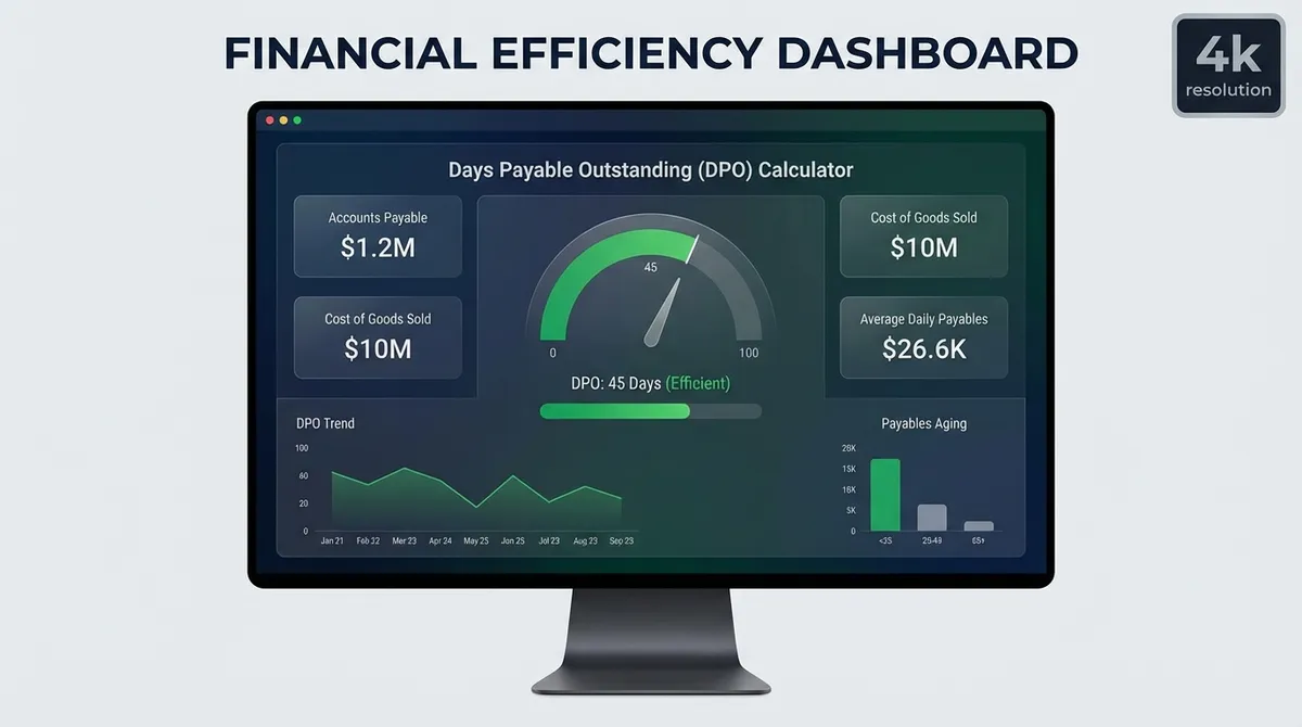 Days Payable Outstanding Calculator (DPO)
