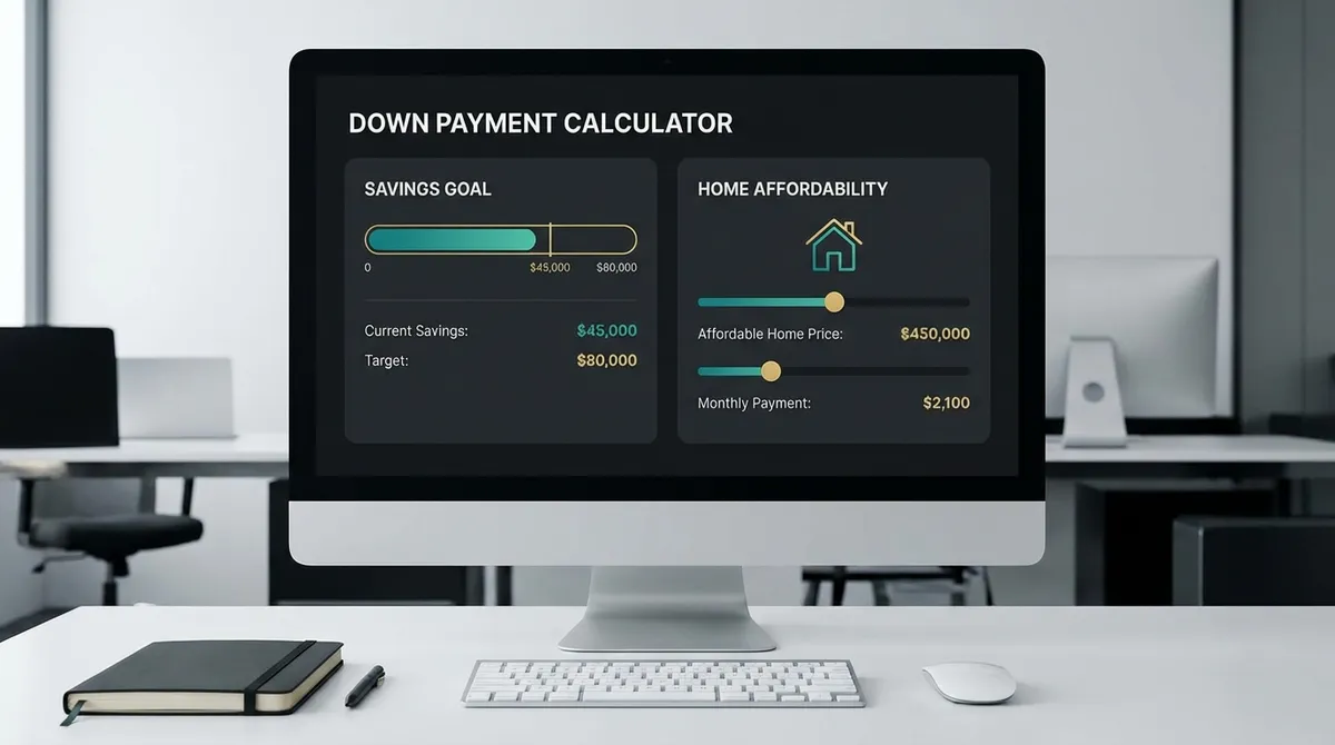 Down Payment Calculator — Free Home Down Payment Calculator & 2025 Guide