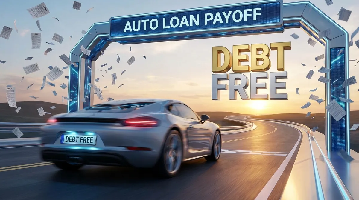 Auto Loan Payoff Calculator Interface