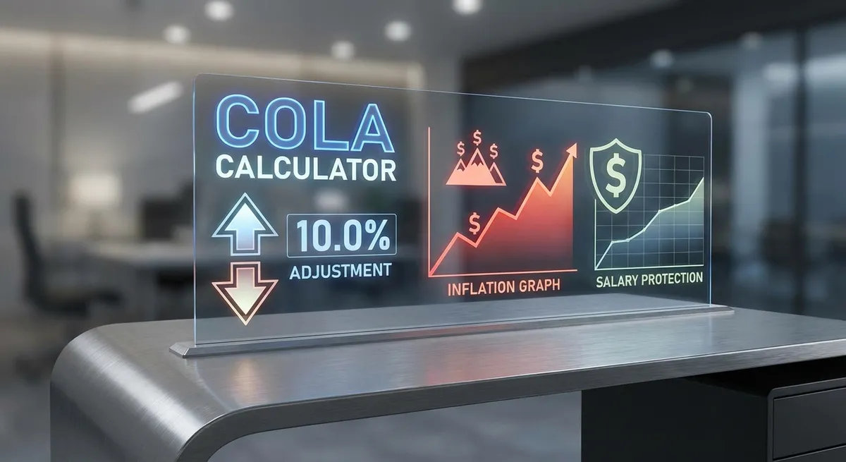 COLA Calculator 2025 | Cost of Living Adjustment Estimator