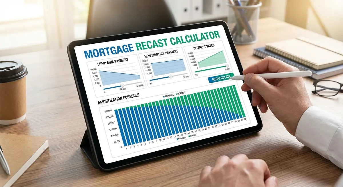 Mortgage Recast Calculator