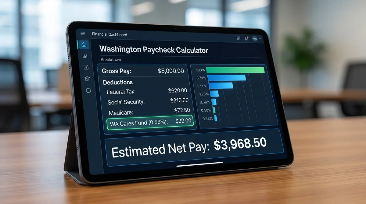Washington Paycheck Calculator 2025: Estimate Your Take-Home Pay Guide